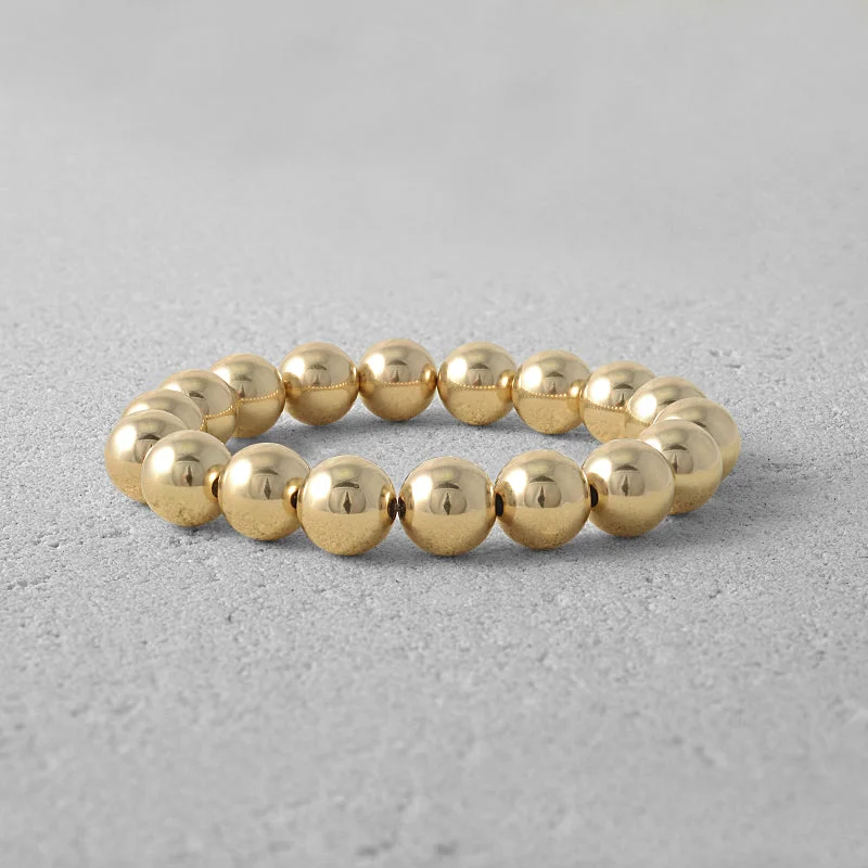 gold bracelet with gemstone charms-Mary Stacking Bracelet