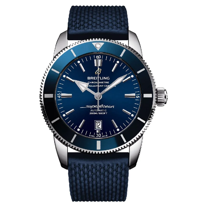 sport watches with advanced workout modes and performance tracking-Breitling Superocean Heritage B20 Blue Dial Men 46mm