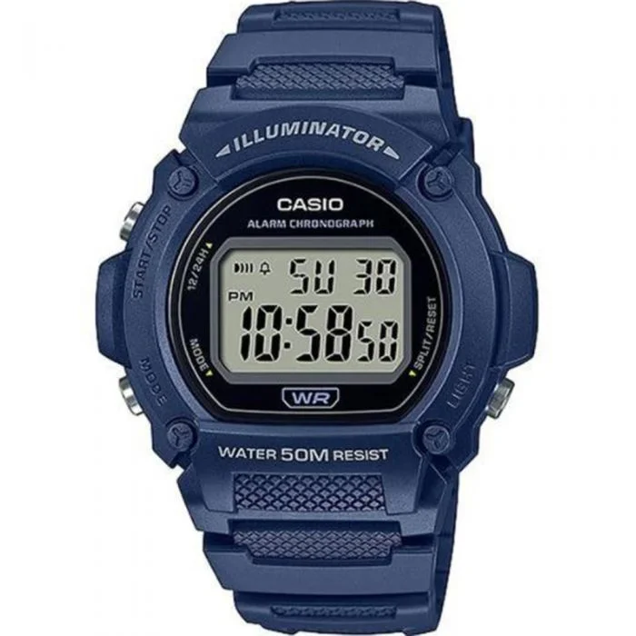 hybrid watches for women with digital tracking and analog face-Casio W219H-2 Digital Watch