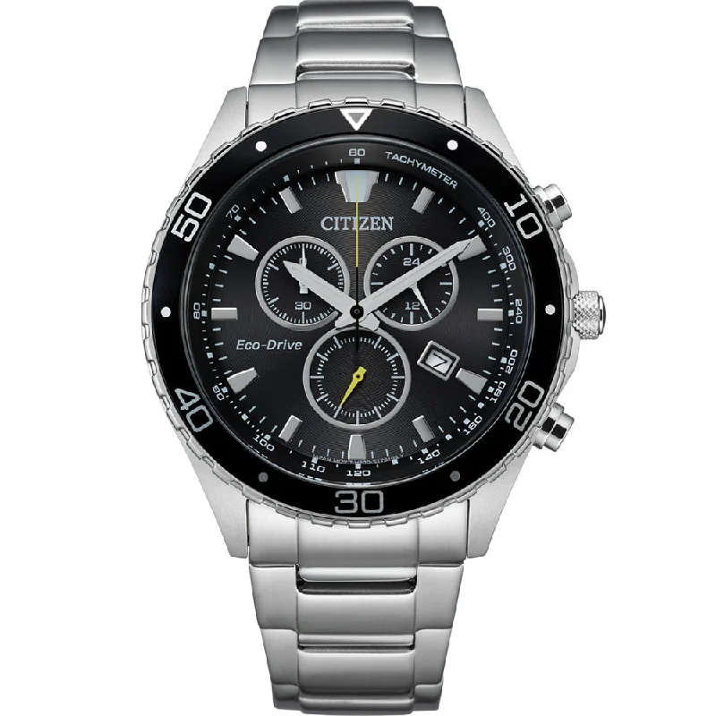 solar-powered watches for women with eco-friendly design and long battery life-Citizen Eco-Drive AT2387-52E Chronograph