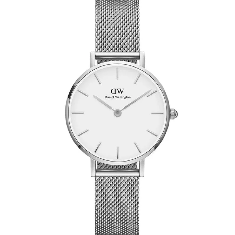 luxury watches for men with unique complications and stainless steel bands-Daniel Wellington DW00100220 Petite Sterling