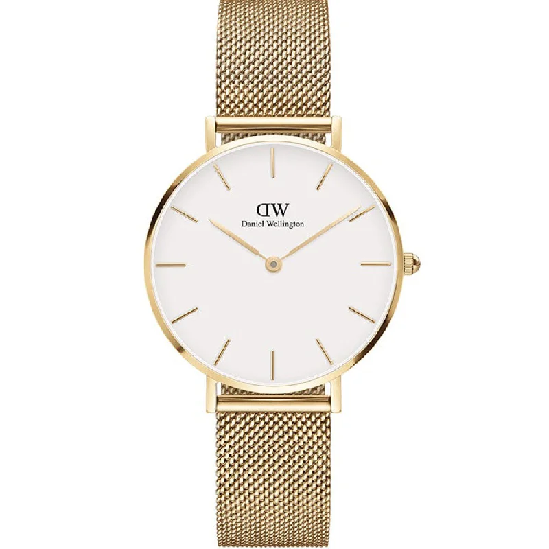 hybrid fitness watches with heart rate, GPS, and multi-sport modes-Daniel Wellington DW00100348 Petite Evergold