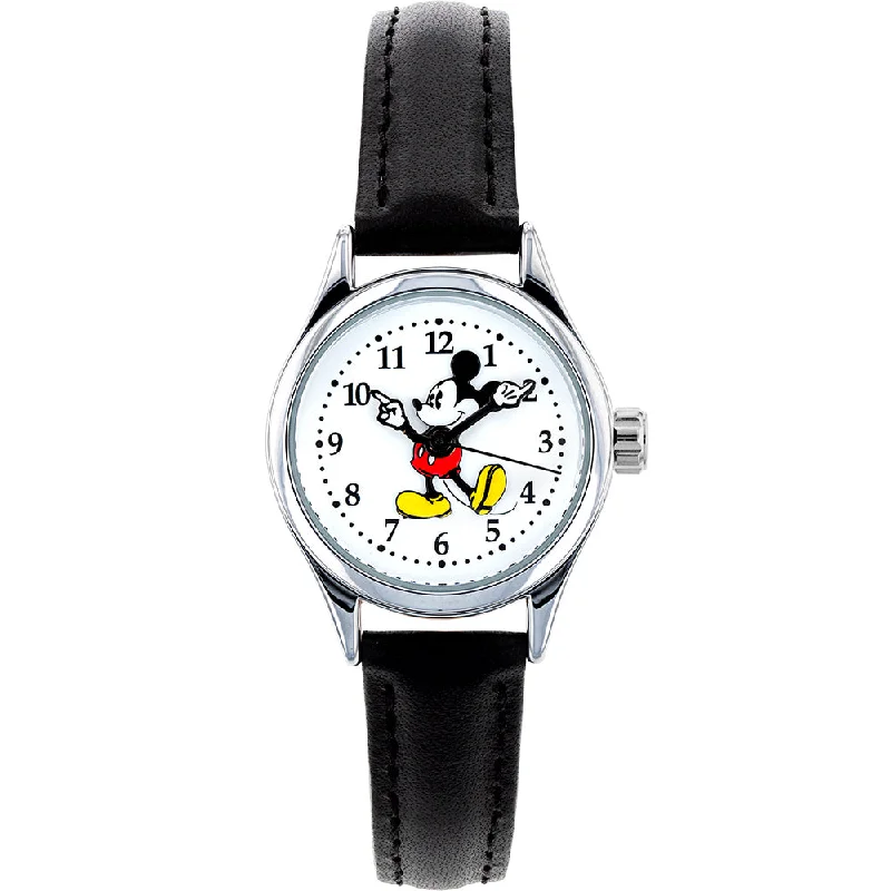 solar-powered watches for men with stylish design and sustainable materials-Disney TA56752 Petite Mickey Mouse Youth