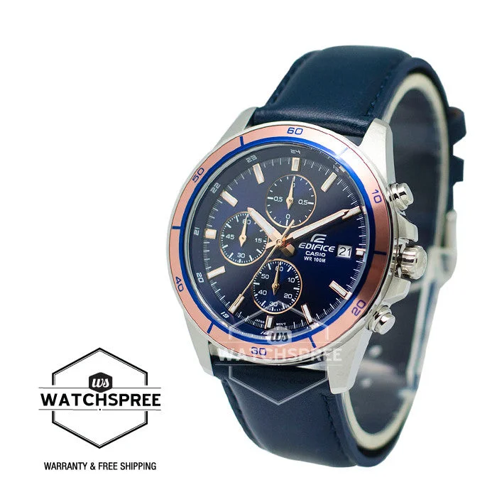 fitness watches for men with accurate GPS tracking and heart rate monitor-Casio Edifice Watch EFR526L-2A