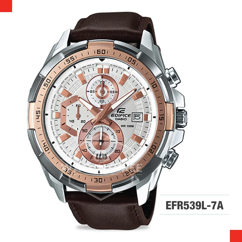 fitness watches with accurate heart rate and GPS tracking for sports-Casio Edifice Watch EFR539L-7A