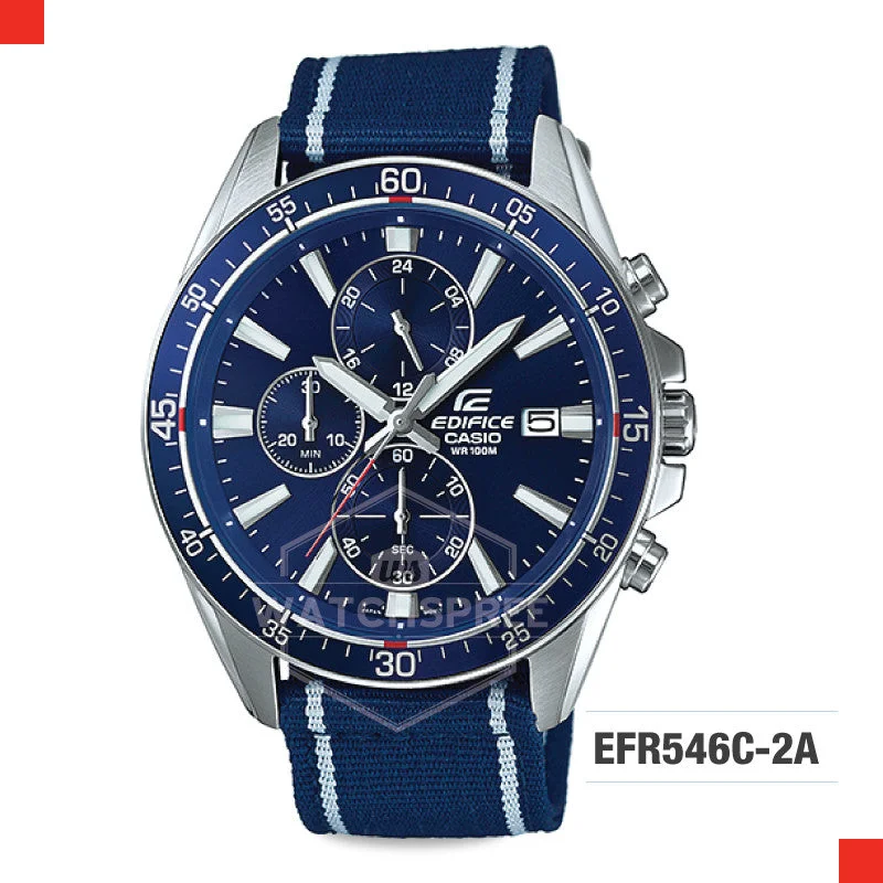 luxury watches for men with ceramic cases and leather straps-Casio Edifice Watch EFR546C-2A