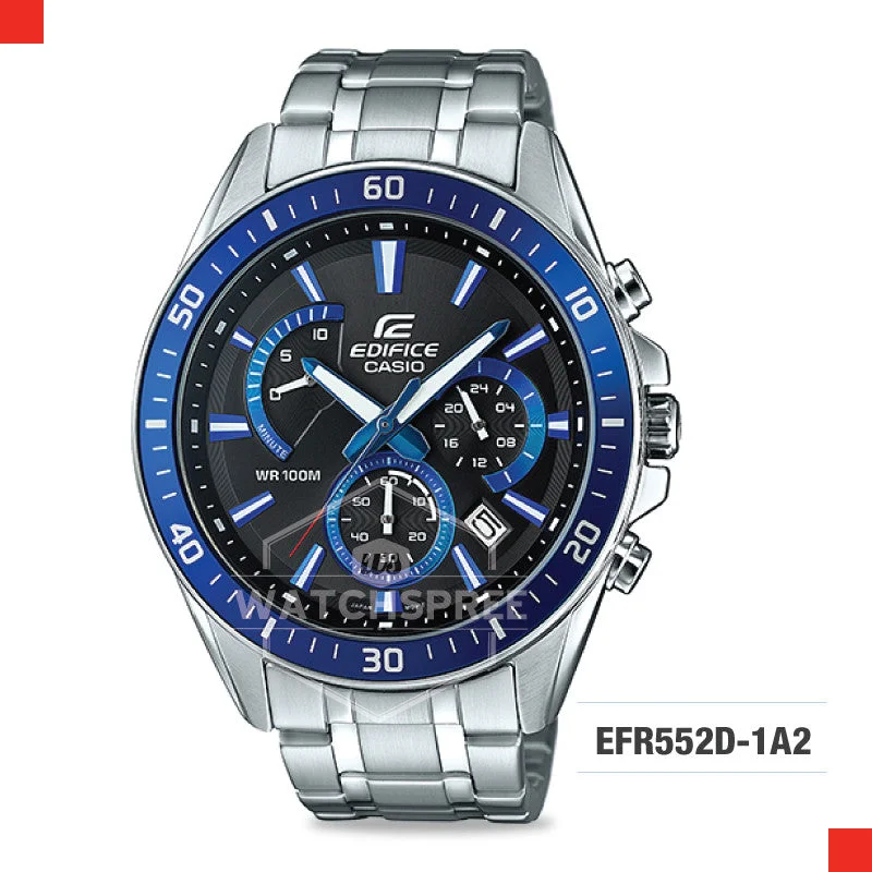 hybrid watches with analog face and modern digital fitness features-Casio Edifice Watch EFR552D-1A2