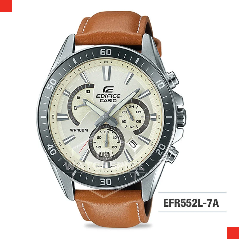 sport watches for women with multi-function modes and waterproof features-Casio Edifice Watch EFR552L-7A