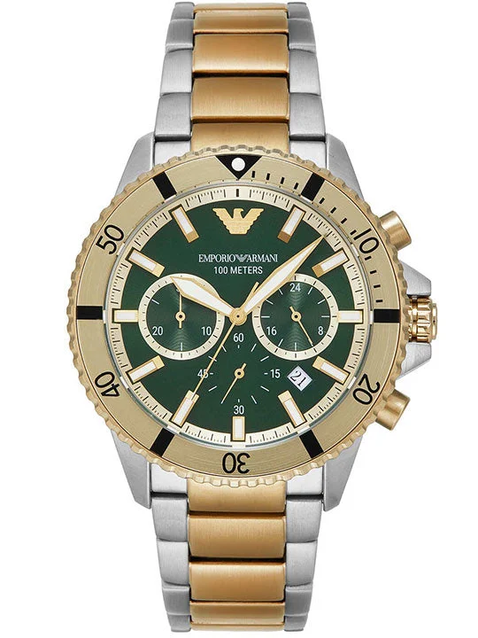 women’s watches with minimalist design and comfortable straps-EMPORIO ARMANI Men Diver - AR11586