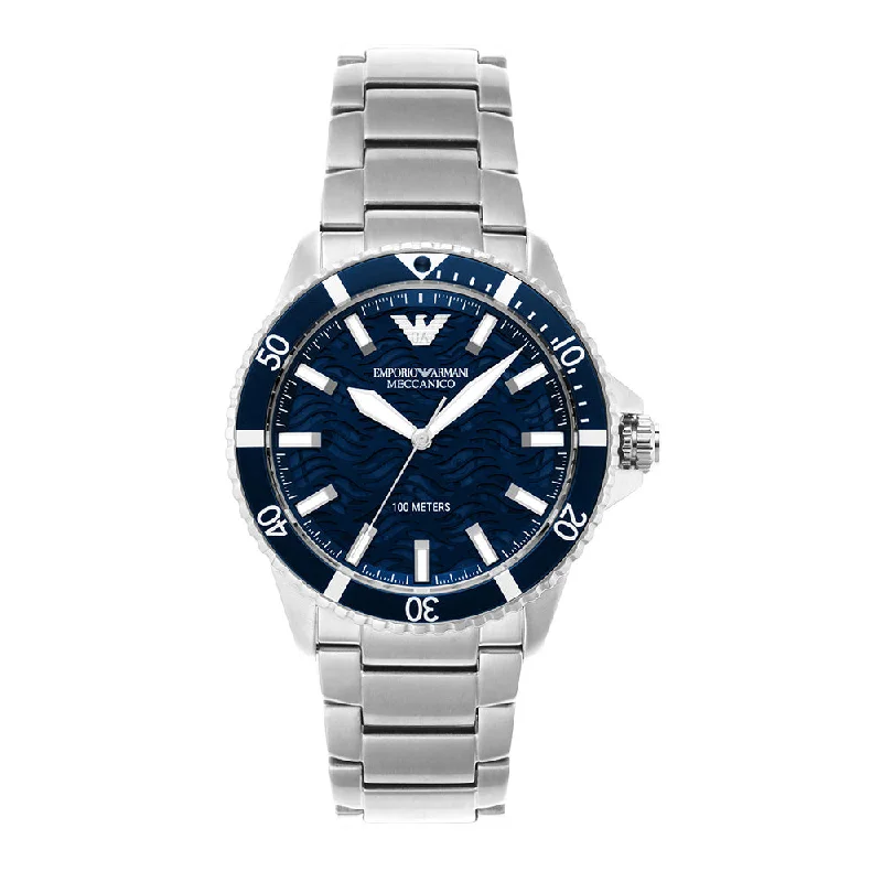 fitness trackers with water resistance and sleep monitoring-EMPORIO ARMANI Men Townsman - AR60059