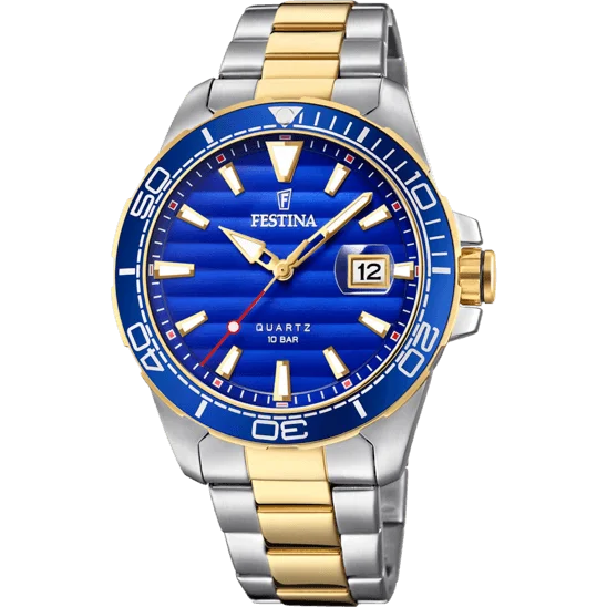 luxury watches for men with intricate complications and automatic movement-Festina Prestige Stainless Steel Analog Mens Watch I Model F20362/4 Quartz Movement