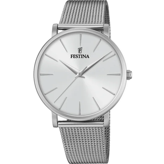 men’s sport watches with rugged design and multiple fitness features-Festina Boyfriend Stainless Steel Analog Ladies Watch I Model F20475/1 Quartz Movement