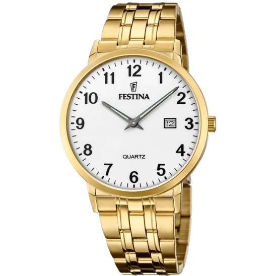 hybrid watches for women with digital tracking and analog face-Festina Classics Stainless Steel Analog Mens Watch I Model F20513/1 Quartz Movement