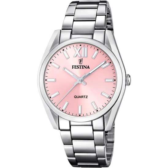 waterproof watches with digital display and advanced tracking-Festina Alegria Stainless Steel Analog Ladies Watch I Model F20622/2 Quartz Movement