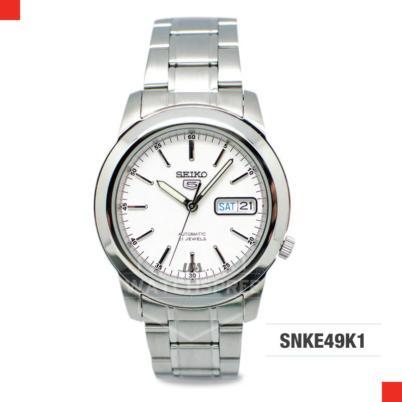 luxury watches for women with crystal embellishments and mechanical movement-Seiko 5 Automatic Watch SNKE49K1 (Not For EU Buyers)