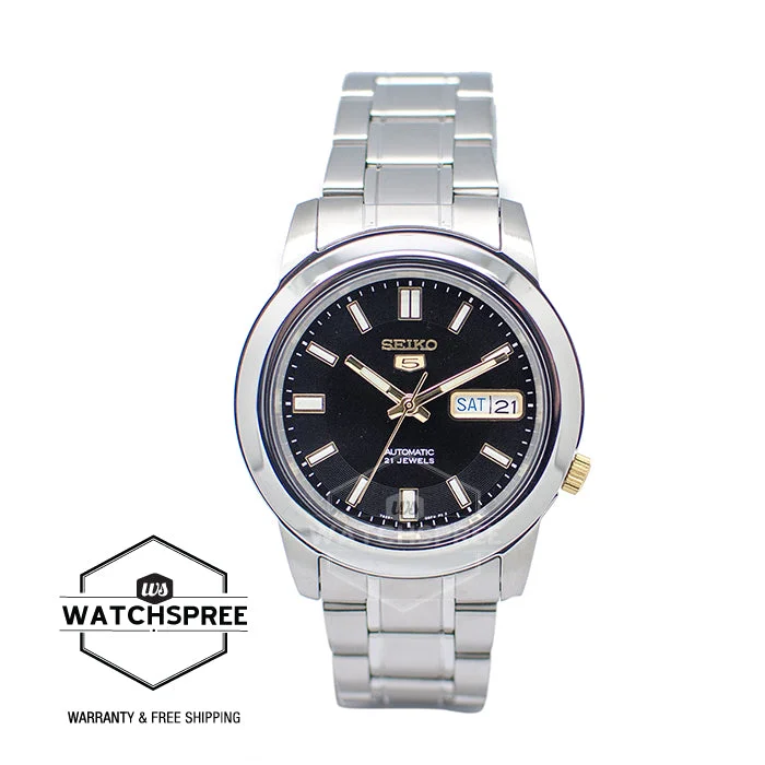 luxury watches with diamond-studded dial and automatic movement-Seiko 5 Automatic Watch SNKK17K1