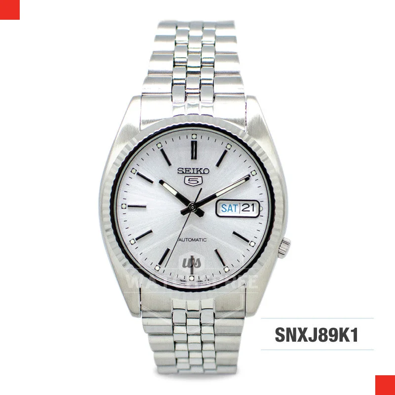 sport watches for men with step counting, pedometer, and GPS features-Seiko 5 Automatic Watch SNXJ89K1