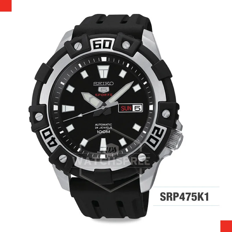 sport watches with multi-function features and waterproof design-Seiko 5 Sports Automatic Watch SRP475K1 (Not For EU Buyers)