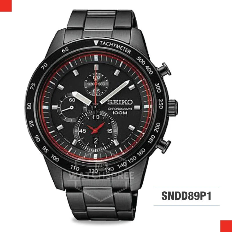 luxury watches for men with chronograph and tachymeter functions-Seiko Chronograph Watch SNDD89P1 (Not For EU Buyers)