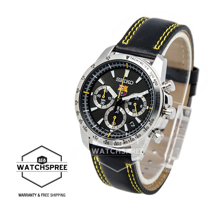 men’s watches with premium materials and rugged design-Seiko Chronograph Watch SSB073P2