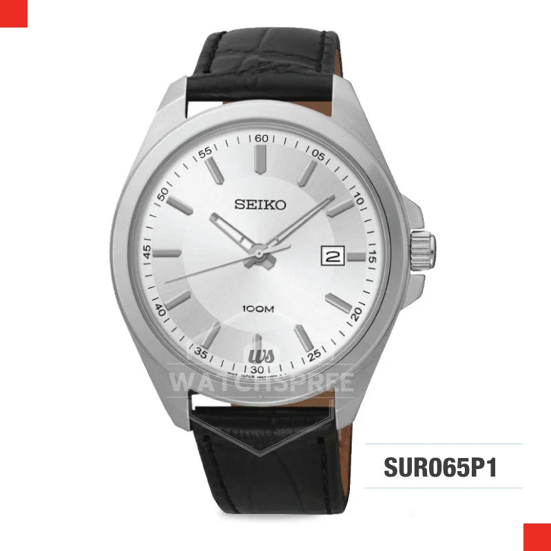 hybrid smartwatches with fitness tracking and sleep analysis for women-Seiko Quartz Watch SUR065P1