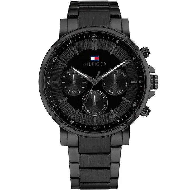 hybrid watches for men with heart rate, GPS, and fitness tracking modes-Tommy Hilfiger Tyson 1710590 Multi-Function